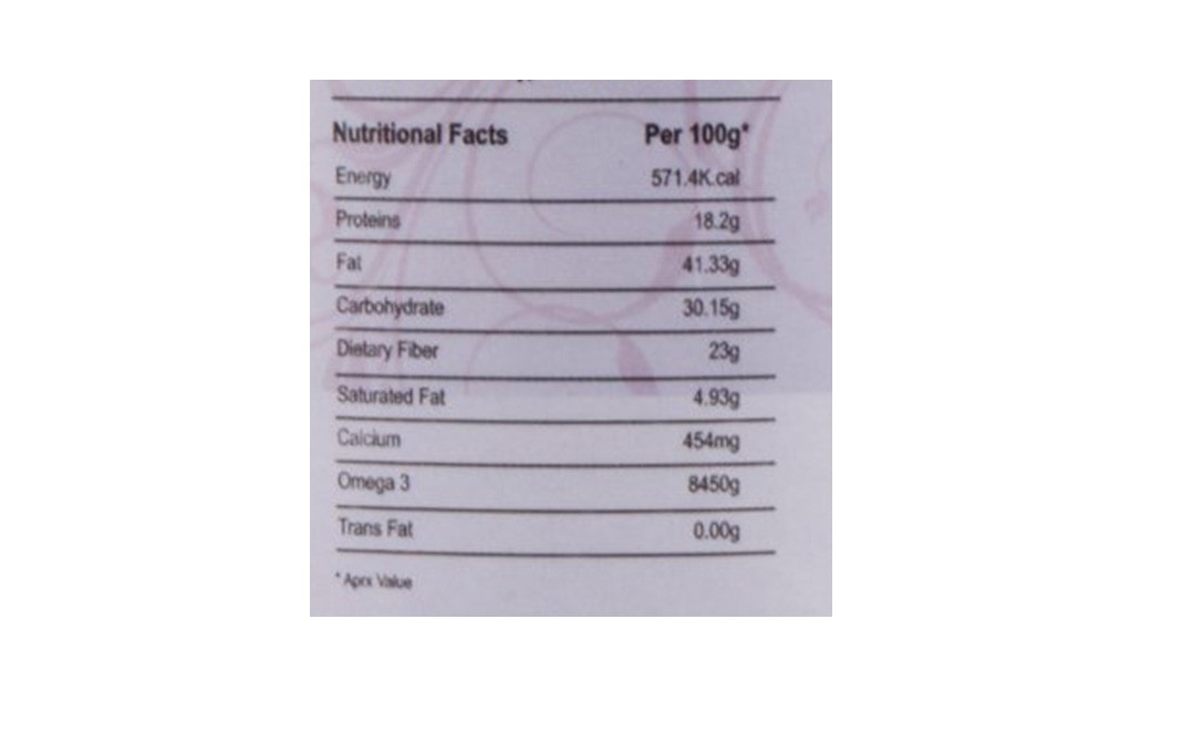 Nutriwish Chia Seeds    Plastic Jar  250 grams